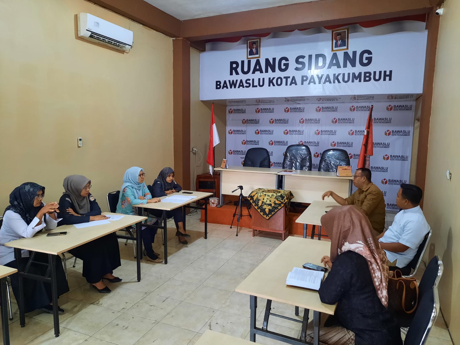 Bawaslu sumbar Suvervisi Monitoring ke Bawaslu Kota Payakumbuh