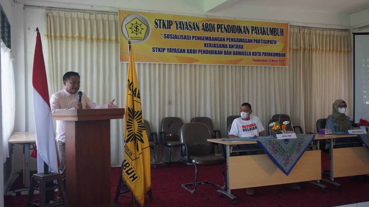 kembangkan Pengawasan Partisipatif Bawaslu Kota Payakumbuh Go To Campus