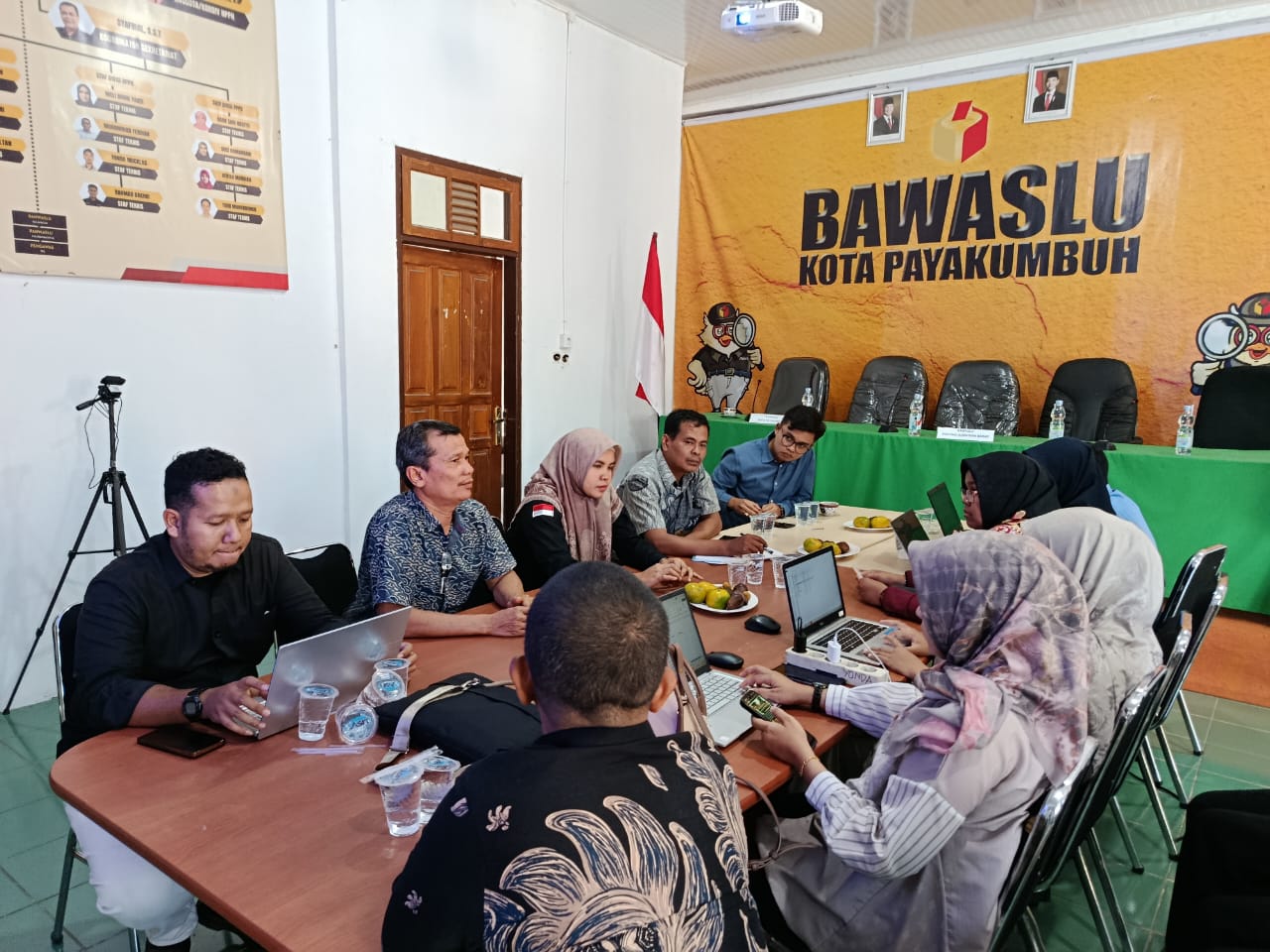 Badan Pengawas Pemilihan Umum (Bawaslu) Kota Payakumbuh mengikuti Sosialisasi Monev Keuangan oleh Bawaslu Provinsi Sumatera Barat