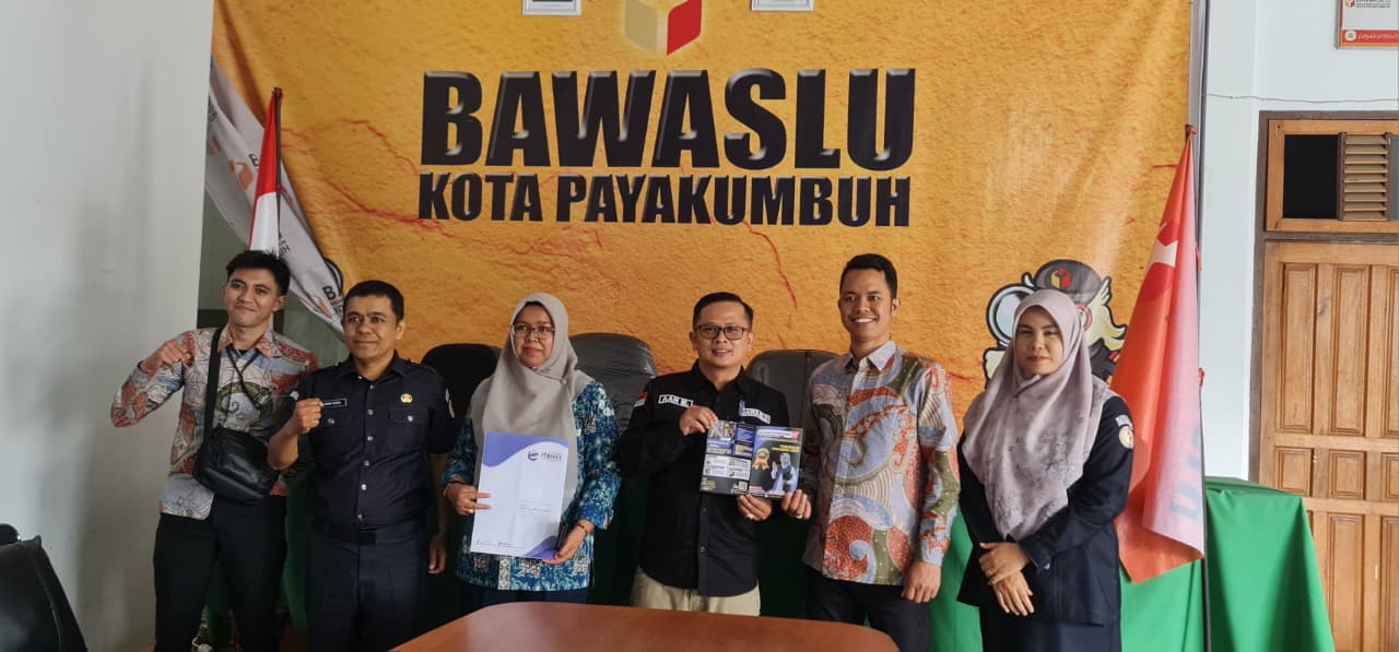 BAWASLU KOTA PAYAKUMBUH MENERIMA AUDIENSI DARI ITB HAS BUKITTINGGI, PAYAKUMBUH, 10 FEBRUARI 2026