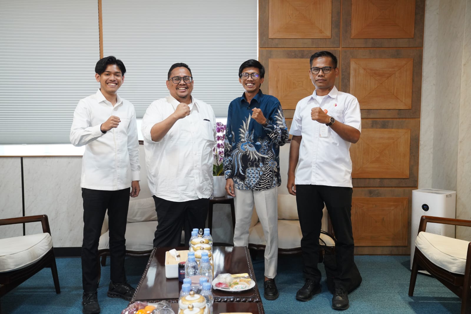 Ketua Bawaslu Rahmat Bagja menerima audiensi Pengurus Besar Himpunan Mahasiswa Islam (PB HMI) di Kantor Bawaslu RI, Jakarta, Rabu, (20/5/2026). Foto: Pemberitaan dan Publikasi Bawaslu RI