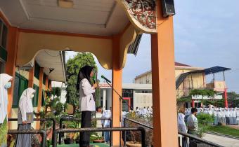 Bawaslu Kota Payakumbuh Go To School kembangkan Pengawasan Parsipatif