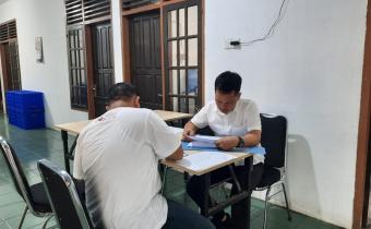 Kelompok Kerja Rekrutmen Calon Anggota Panwaslu Kecamatan terima berkas pendaftaran