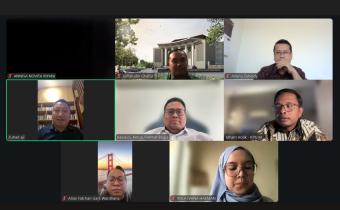 Ketua Bawaslu Rahmat Bagja dalam diskusi secara dari yang diselenggarakan Ikatan Alumni Universitas Islam Indonesia secara daring, Rabu (18/6/2025).