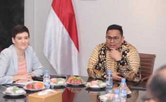 Ketua Bawaslu Rahmat Bagja menerima audiensi Kedutaan Besar (Kedubes) Australia di Gedung Bawaslu, Jakarta pada Rabu (2/7/2025)/Foto: Publikasi dan Pemberitaan Bawaslu