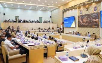 Bawaslu hadiri Rapat Dengar Pendapat (RDP) Komisi II DPR bersama stakeholder terkait di Jakarta, Senin, (14/7/2025)/Foto: Publikasi dan Pemberitaan Bawaslu
