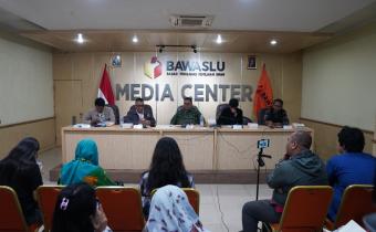 Forum Diskusi “Menakar Dampak Putusan MK terhadap Kontestasi 2029” di Media Center, Gedung Bawaslu RI, Rabu (9/7/2025)/Foto: Publikasi dan Pemberitaan Bawaslu