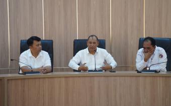 Anggota Bawaslu Totok Hariyono katanya saat memberikan arahan kepada CPNS Bawaslu di Gedung Bawaslu, Rabu (9/7/2025)./Foto: Publikasi dan Pemberitaan Bawaslu