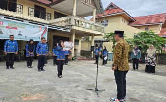 Peringatan hari sumpah pemuda di kantor Bawaslu Kota Payakumbuh