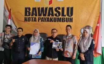BAWASLU KOTA PAYAKUMBUH MENERIMA AUDIENSI DARI ITB HAS BUKITTINGGI, PAYAKUMBUH, 10 FEBRUARI 2026