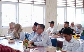 Ketua Bawaslu Kota Payakumbuh Aan Muharman menghadiri undangan dari Kantor Kesatuan Bangsa Dan Politik ( Kesbangpol ) Kota Payakumbuh, Payakumbuh 11 Februari 2026