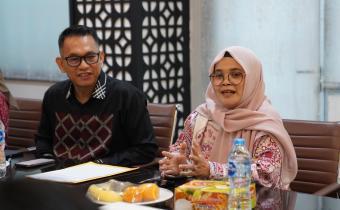 Anggota.Bawaslu Lolly Suhenty saat audiensi dengan DPM PTMA di Gedung Bawaslu, Jakarta, Kamis (21/5/2026). Foto: Pemberitaan dan Publikasi Bawaslu RI