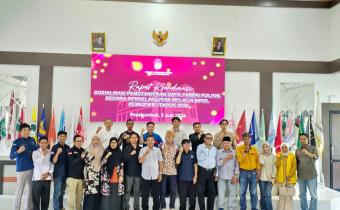 Foto Kegiatan Rapat Koordinasi Sosialisasi Pemutakhiran Data Partai Politik Secara Berkelanjutan Melalui Sipol Semester 1