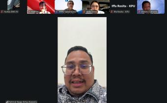 Ketua Bawaslu Rahmat Bagja dalam diskusi publik daring yang digelar oleh Grit Institute, Jumat (12/6/2026).